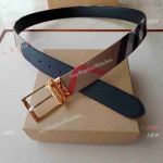 AAA Quality Replica Burberry 35mm Calfskin Belt with Pin Buckle